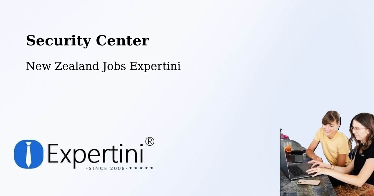 Security Center - New Zealand Jobs Expertini